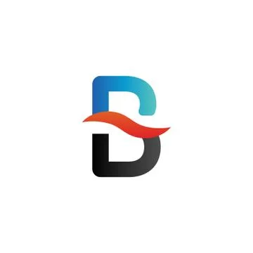 Alphabet logo graphic template vector Stock Illustration