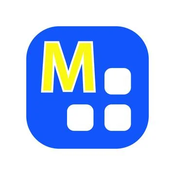 Alphabet M letter logo vector design Stock Illustration