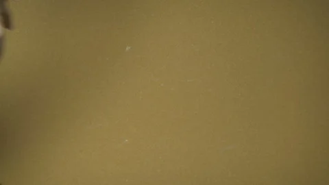 Alphabet in motion. Hands passing each other sticky notes with letters funny Stock Footage 98522568