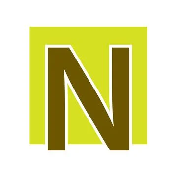 Alphabet N letter logo vector design Stock Illustration