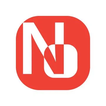 Alphabet N letter logo vector design Stock Illustration