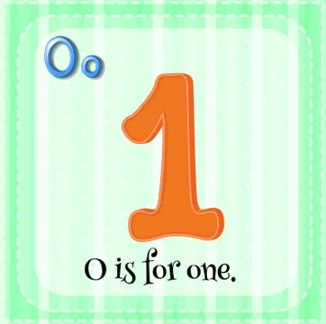 Alphabet O Stock Illustration