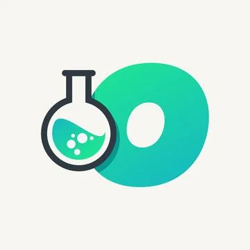 Alphabet O of Lab Stock Illustration
