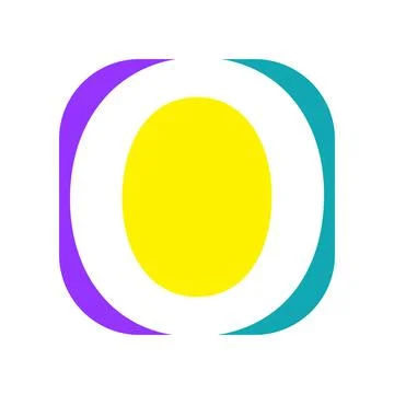Alphabet O letter logo vector design Stock Illustration
