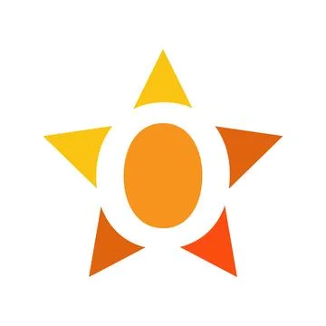 Alphabet O letter logo vector design Stock Illustration