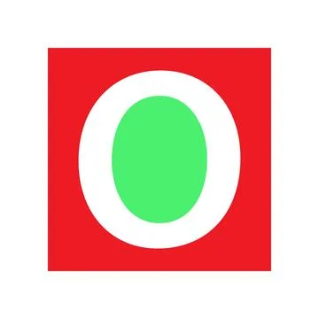 Alphabet O letter logo vector design Stock Illustration