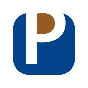 Alphabet P letter logo vector design Stock Illustration