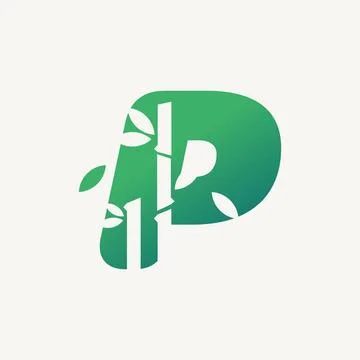 Alphabet P of Zen Stock Illustration