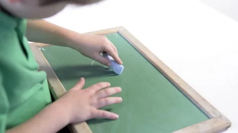 Alphabet Practice Stock Footage 43965383