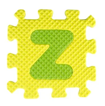 Alphabet puzzle Stock Photos