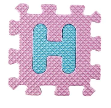 Alphabet puzzle Stock Photos