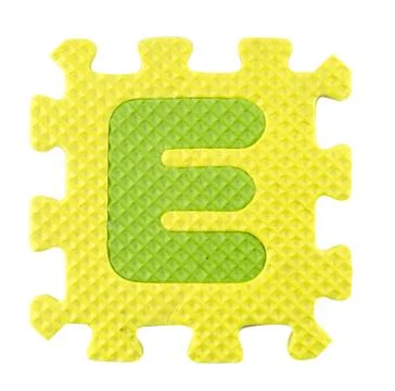 Alphabet puzzle Stock Photos