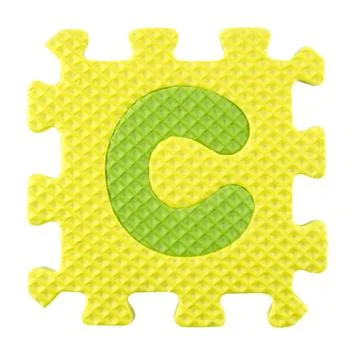 Alphabet puzzle Stock Photos