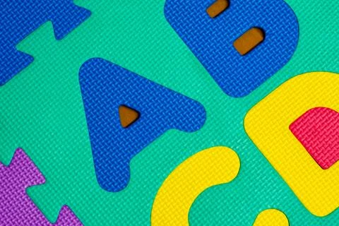 Alphabet Puzzle Stock Photos