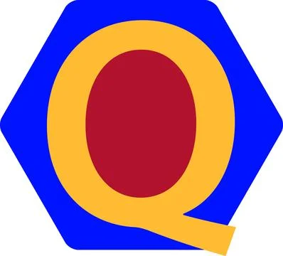 Alphabet Q letter logo vector design Illustrazione stock