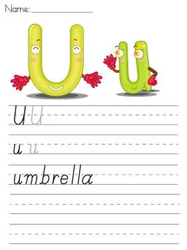 Alphabet series 스톡 일러스트