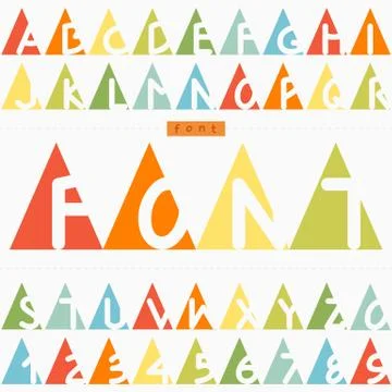 Alphabet set of button slide, vector eps10 Stock Illustration