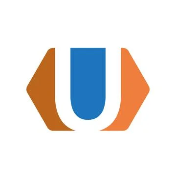 Alphabet U letter logo vector design Stock Illustration