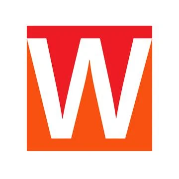 Alphabet W letter logo vector design Stock Illustration