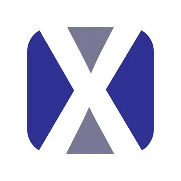 Alphabet X letter logo vector design Stock Illustration
