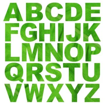 Alphabet a to z Stock Illustration