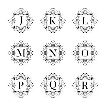Alphabet1 Stock Illustration