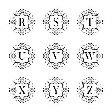 Alphabet2 Stock Illustration