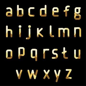 Alphabetic Stock Illustration