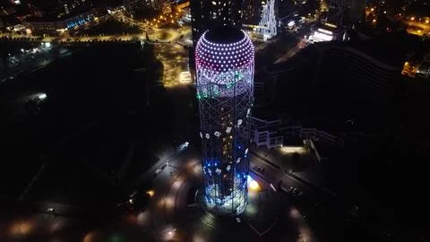 Alphabetic Tower lights Stock Photos