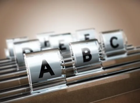 Alphabetical Index イラスト素材