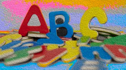 Alphabets Stock Photos