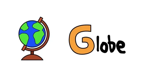 Alphabets series with object from F to J animation video good for education.. Stock Footage 245628074