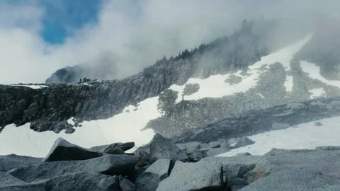 Alpine Basin Timelapse Stock Footage 259007806