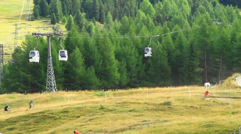 Alpine Cable Car Vidéo 31748505