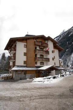 Alpine Chalet Stock Photos