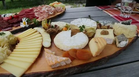 Alpine Cheese Dairy Morteratsch Stock Footage