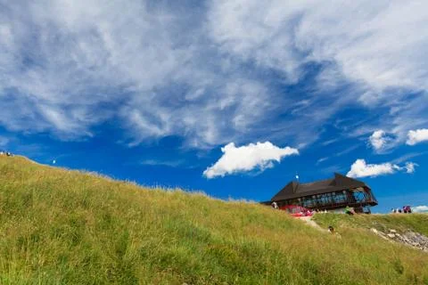 Alpine Express station. Stock Photos
