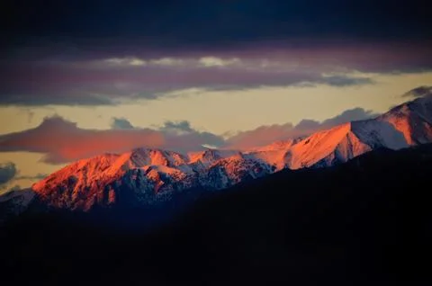 Alpine Glow Stock Photos