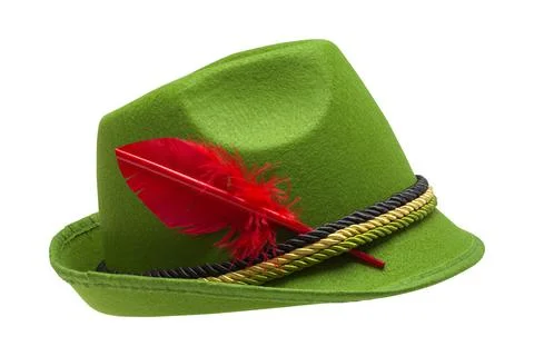 Alpine Hat Side View Stock Photos