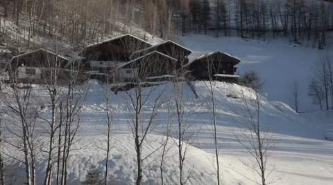 Alpine house in Austria Stock Footage 46127466