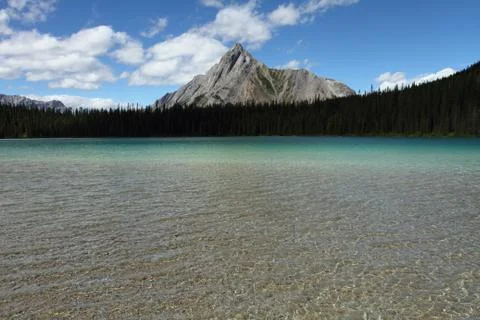 Alpine lake 01 Stock Photos