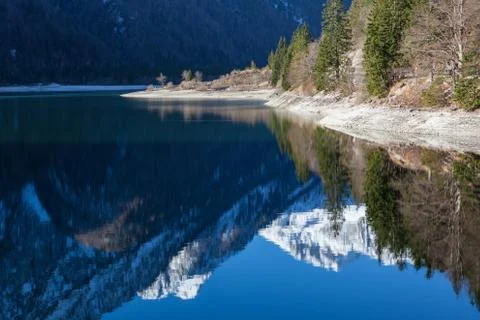 Alpine lake Stock Photos
