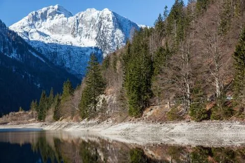 Alpine lake Stock Photos
