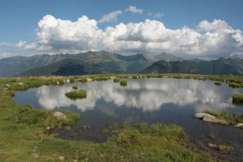 Alpine lake Stock Photos