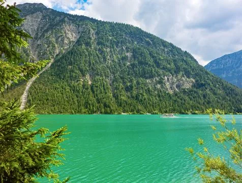 Alpine lake Stock Photos