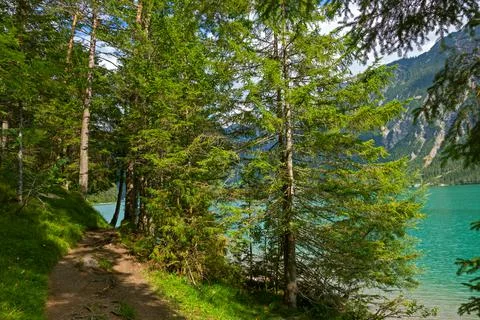Alpine lake Stock Photos