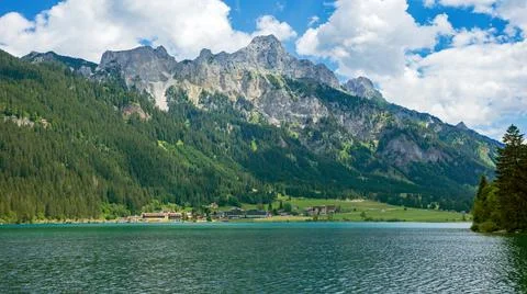 Alpine lake Stock Photos