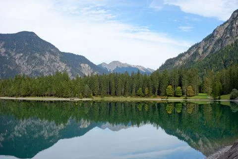 Alpine lake Stock Photos