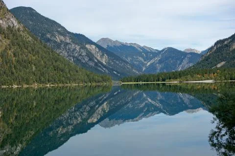 Alpine lake Stock Photos