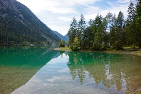 Alpine lake Stock Photos